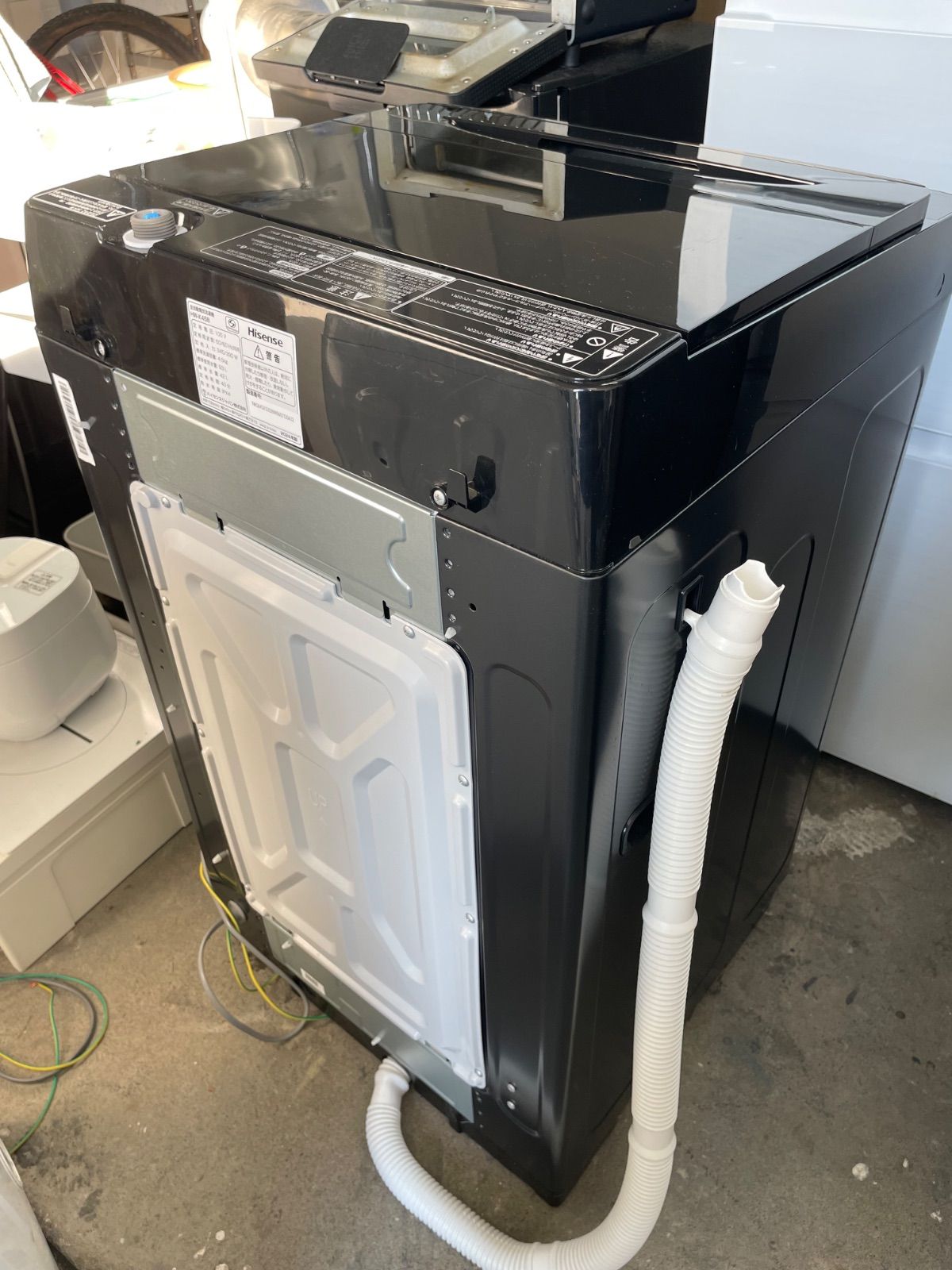 ☆大阪配送無料☆【SHARP】洗濯機 ES-GE6F-T 2021年製 大阪送料