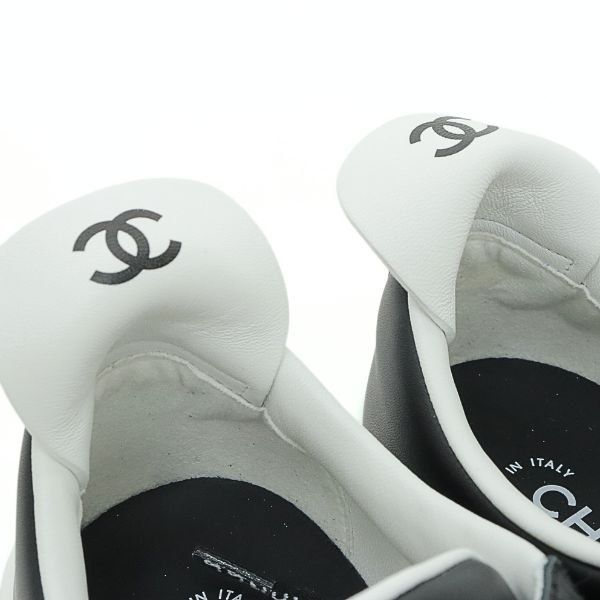 CHANEL 銀座店 シャネル 未使用 メンズ ココマーク ロゴ スニーカー