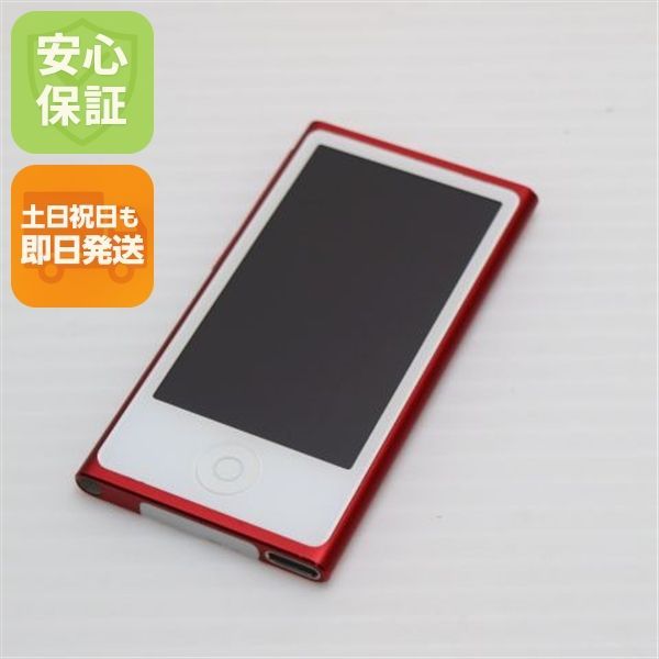 iPod nano 第7世代 16GB レッド 即日発送 Apple 本体 土日祝発送OK 06000