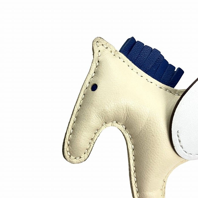 エルメス HERMES ロデオチャームペガサスPM クレ ブルーフランス
