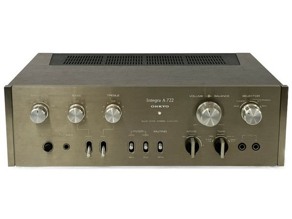 【名機】ONKYO オンキョー  Integra  a-722 プリメインアンプ