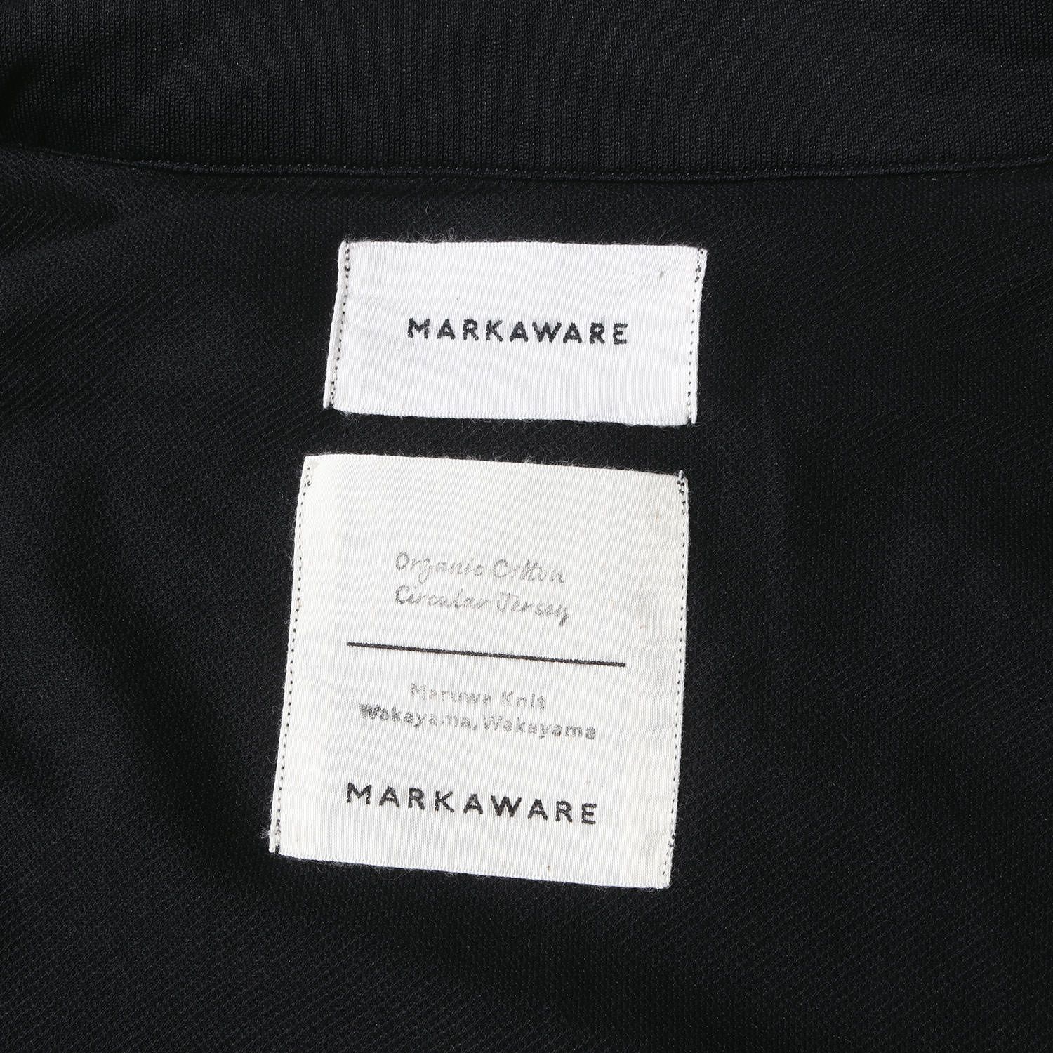 Marka マーカ ジャケット サイズ:1 22AW オーガニック コットン トラックジャケット ORGANIC COTTON CIRCULAR  JERSEY ジャージ ブラック 黒 アウター ブルゾン 上着【メンズ】 - メルカリ