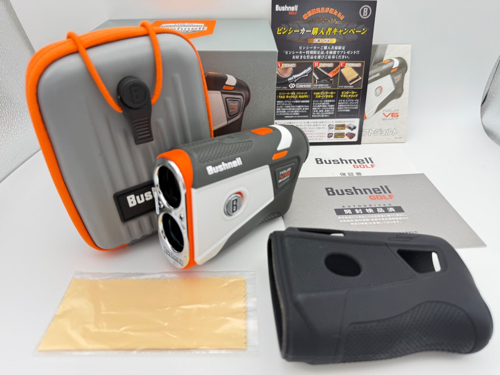 【美品】Bushnell  ブッシュネル　TOUR V6 SHIFT ゴルフ Bushnell GOLF ブッシュネル ゴルフ用ピンシーカーツアーV6