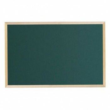 馬印 木枠ボード スチールグリーン黒板 900×600mm WOS23