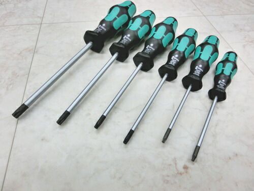 WeraトルクスドライバーセットT10-T40|6本組367-TX|S6 028062