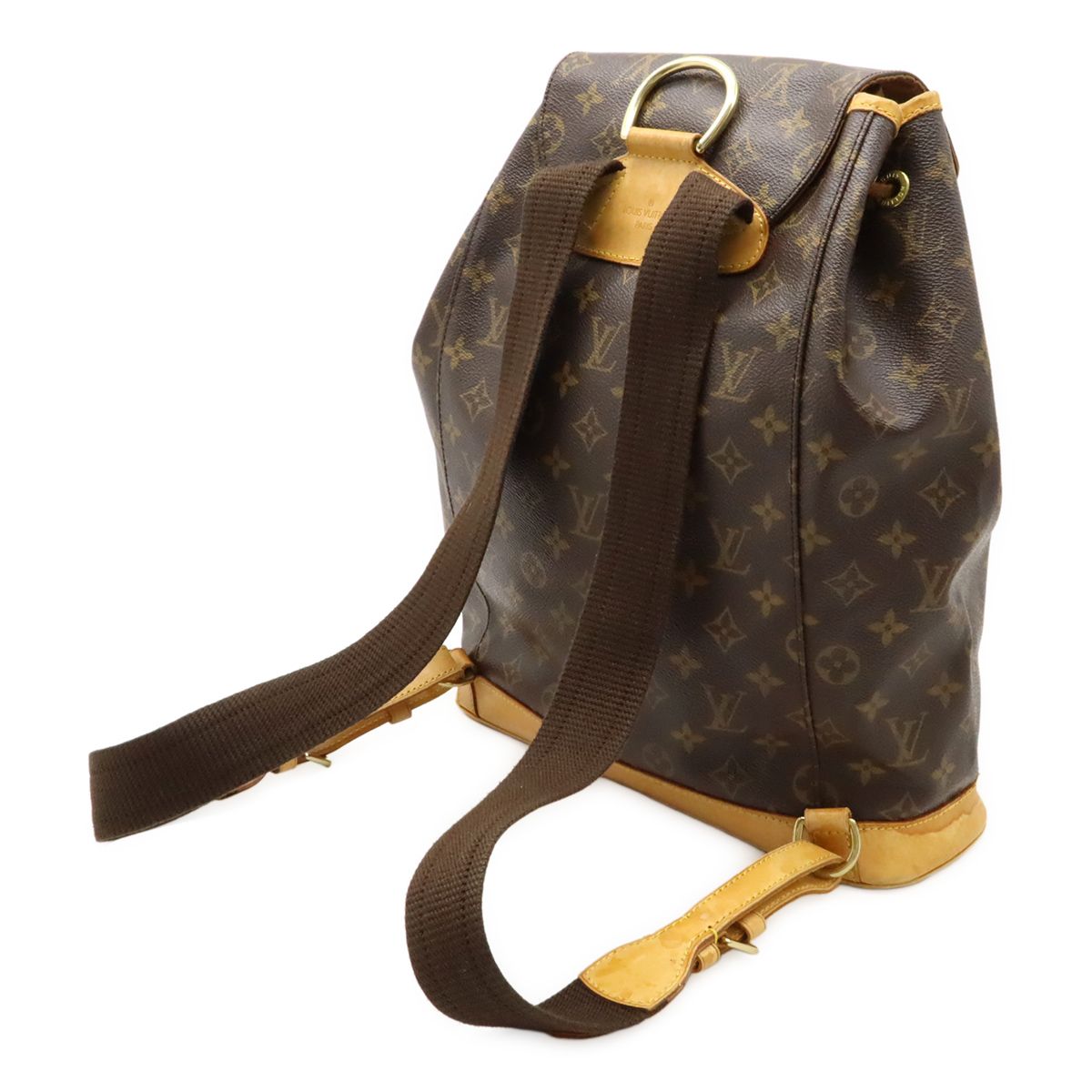 ルイヴィトン 【LOUIS VUITTON】モンスリGM リュック M51135 LOUIS VUITTON (ルイヴィトン) モンスリ 99年製 リュックサック