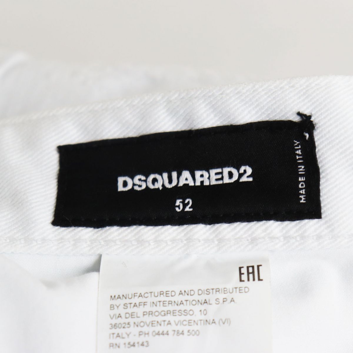 ドンドン見直し】極美品○2021年製 DSQUARED2 ディースクエアード