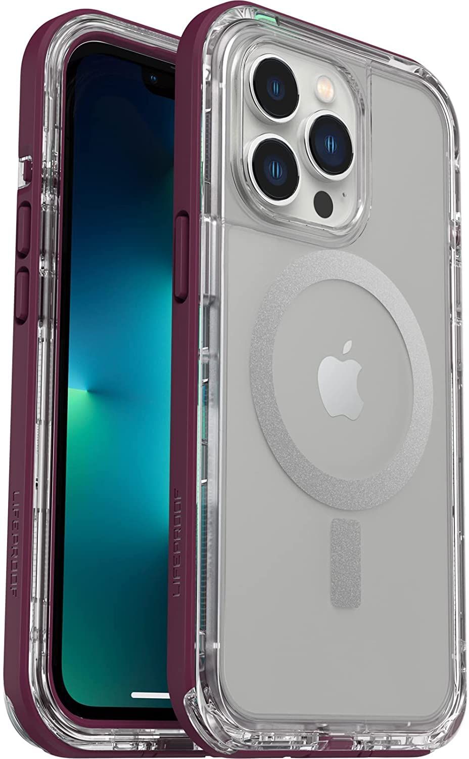 LifeProof Next スクリーンレスシリーズケース MagSafe iPhone 13 PRO用 (13/13 Mini/13 Pro Maxではありません) 非小売包装 - エッセンシャルパープル 