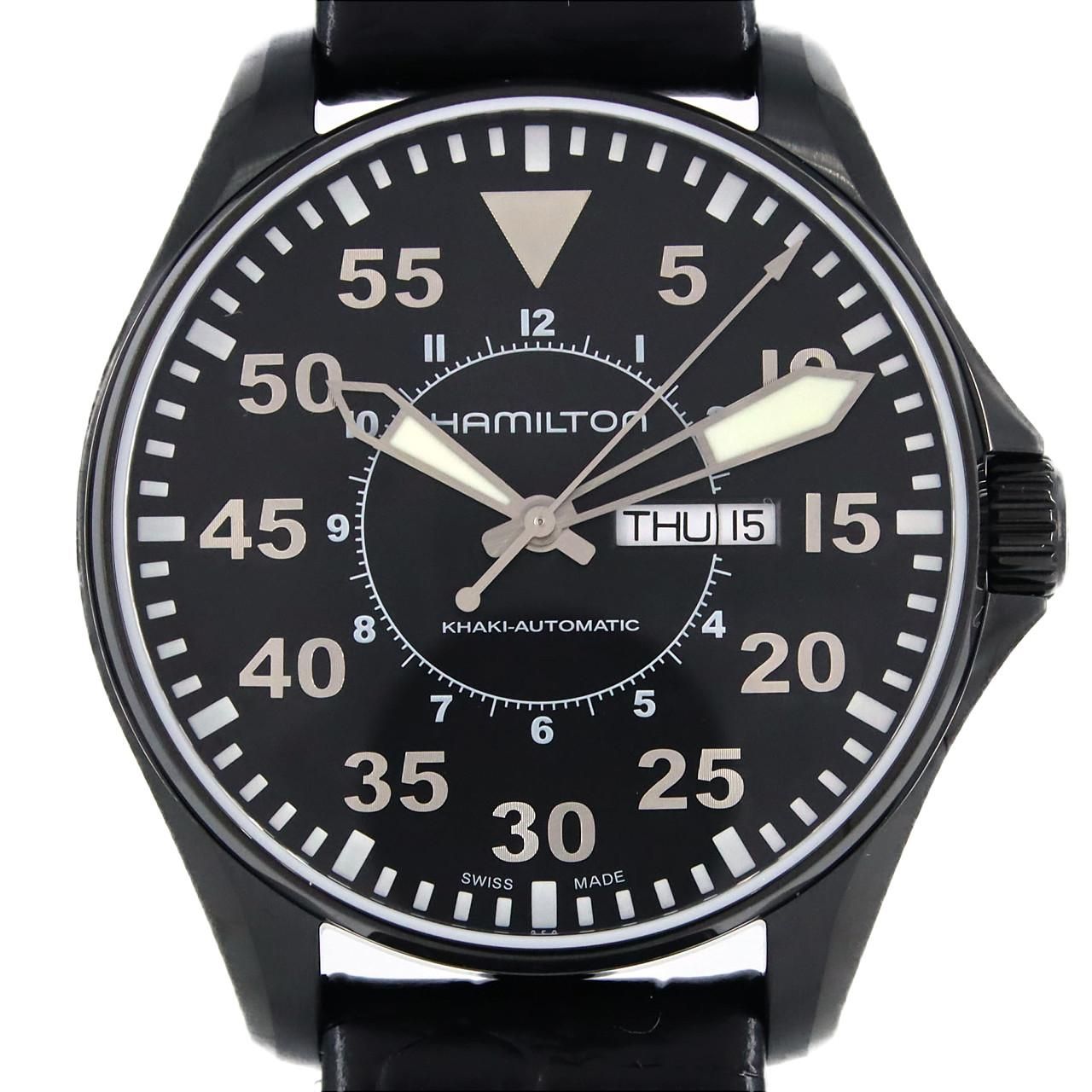 【新品】ハミルトン カーキパイロット PVD H647850/H64785835 SS 自動巻