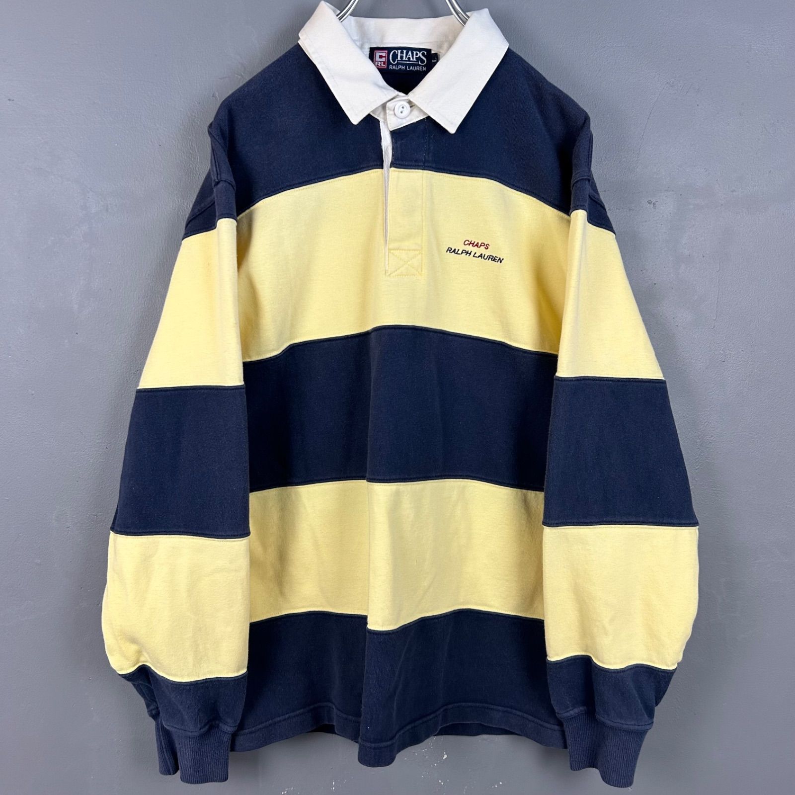90s CHAPS by Ralph Lauren ラガーシャツ 90s 00s Vintage CHAPS RALPH LAUREN チャップス ラルフローレン