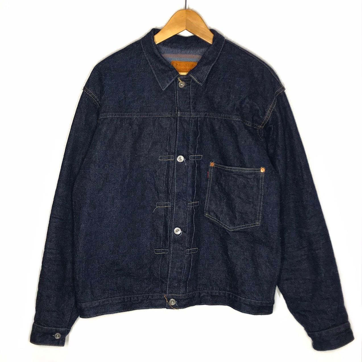 【倉吉店】WARE HOUSE | ウェアハウス  Lot S2001XX(2000XX) WITH BLANKET S2001XX デニムジャケット インディゴ サイズ：42 【93】