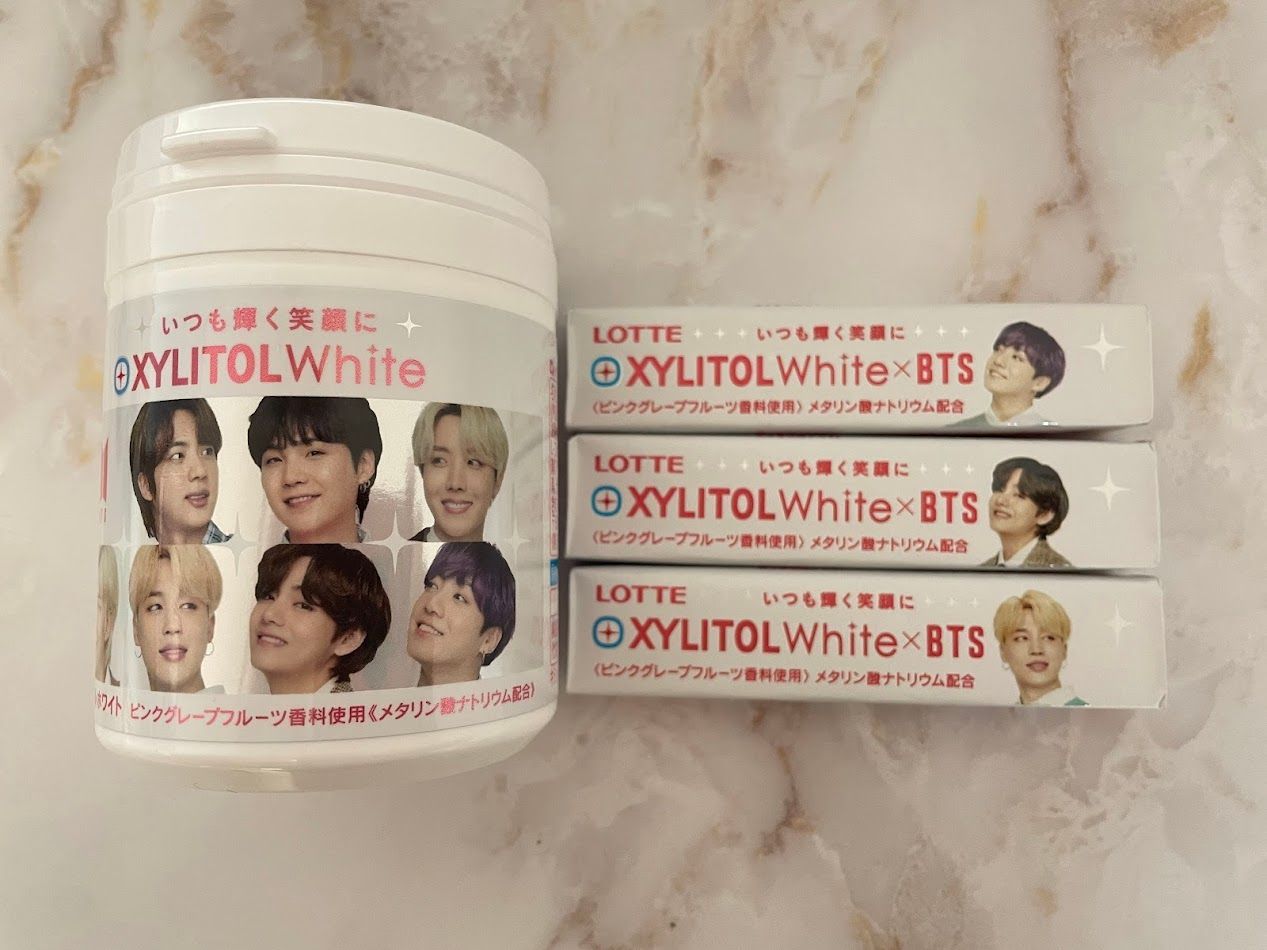 新品 未開封 BTS キシリトール V ガム ボトル スティック - その他