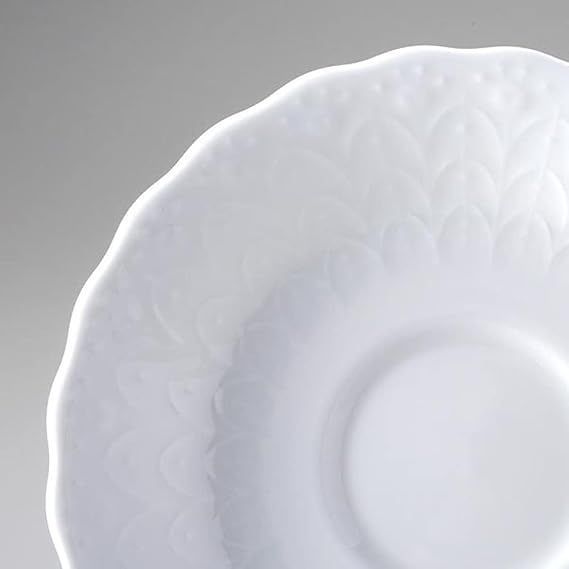 NARUMI】 ボーンチャイナ シルキーホワイト 23cmミート皿 9968 ナルミ