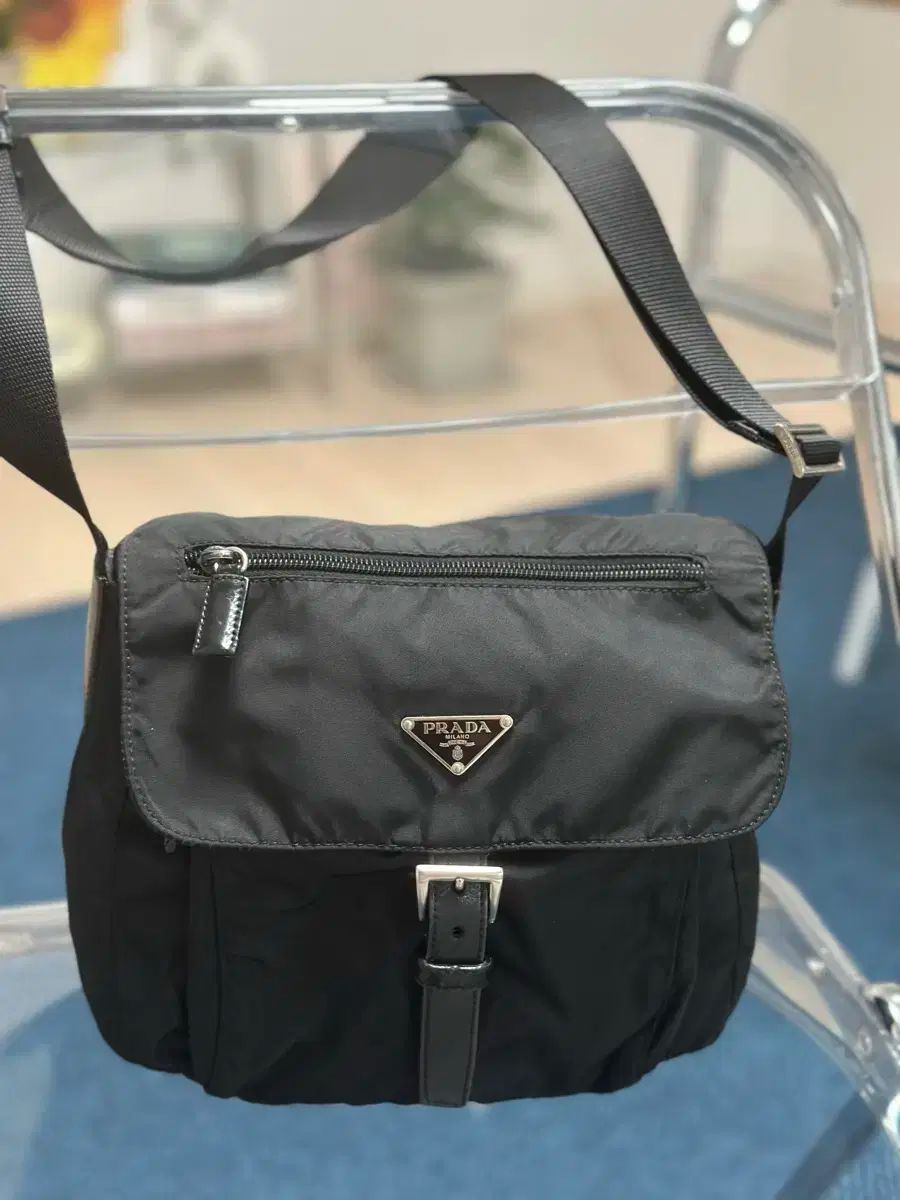 PRADA プラダ バックル 留め金 クロスバッグ ナイロン ポコノ ジュ ウジェ ベク