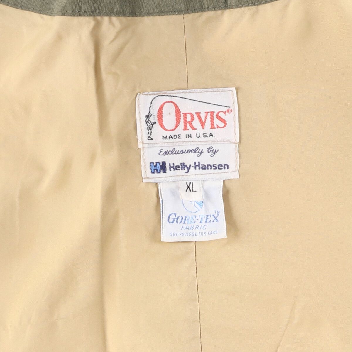 古着 80年代 オービス ORVIS Helly-Hansen ヘリーハンセン GORE-TEX