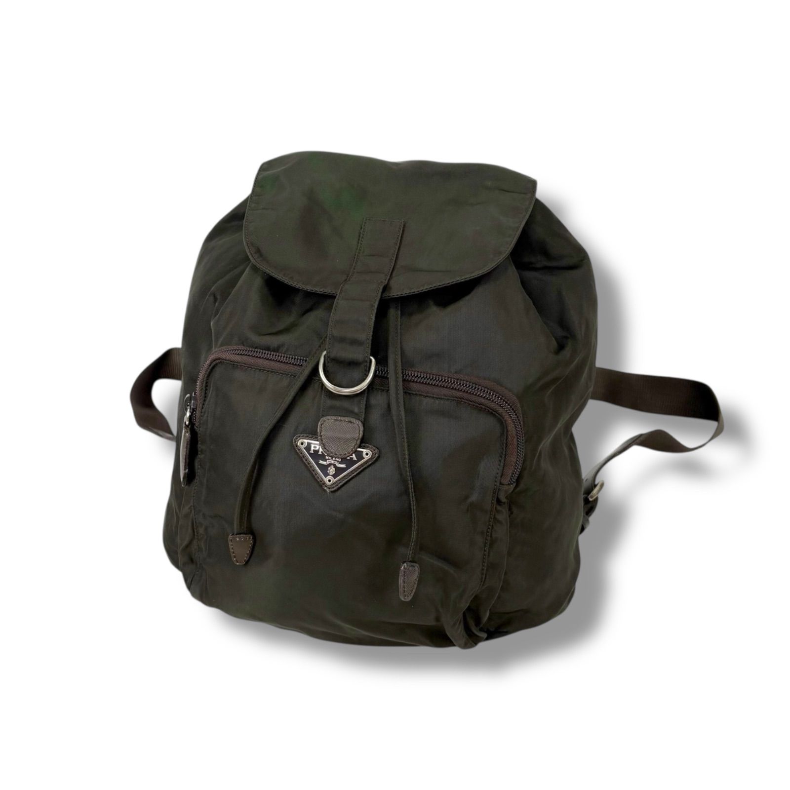 美品 プラダ リュック バックパック 三角プレート トライアングルロゴ テスート 楽天市場】【美品】 プラダ ボディバッグ & バックパック