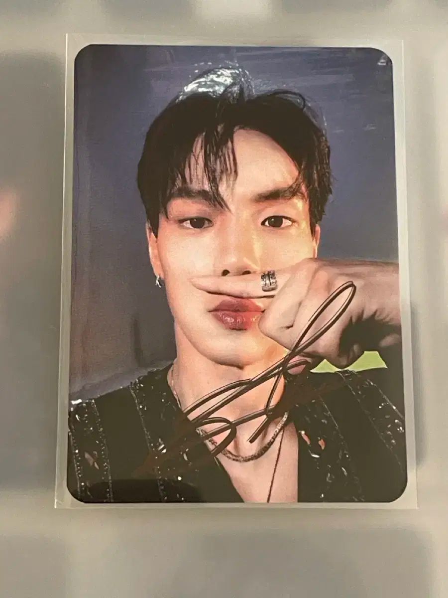 MONSTA X サイントレカ ショヌ SHOWNU ショヌ(SHOWNU) THE UNSEEN サイン トレカMONSTAX ショヌ SHOWNU