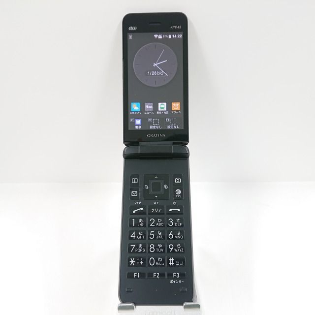 GRATINA KYF42 au ブラック 送料無料 本体 c09691