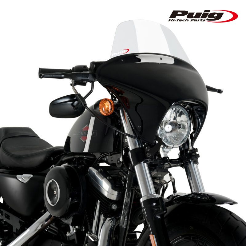 Puig 21056W BATWING SML WINDSHIELD TOURING CLEAR HARLEY DAVIDSON SPORTSTER FORTY-EIGHT XL1200X 15-20 プーチ スクリーン