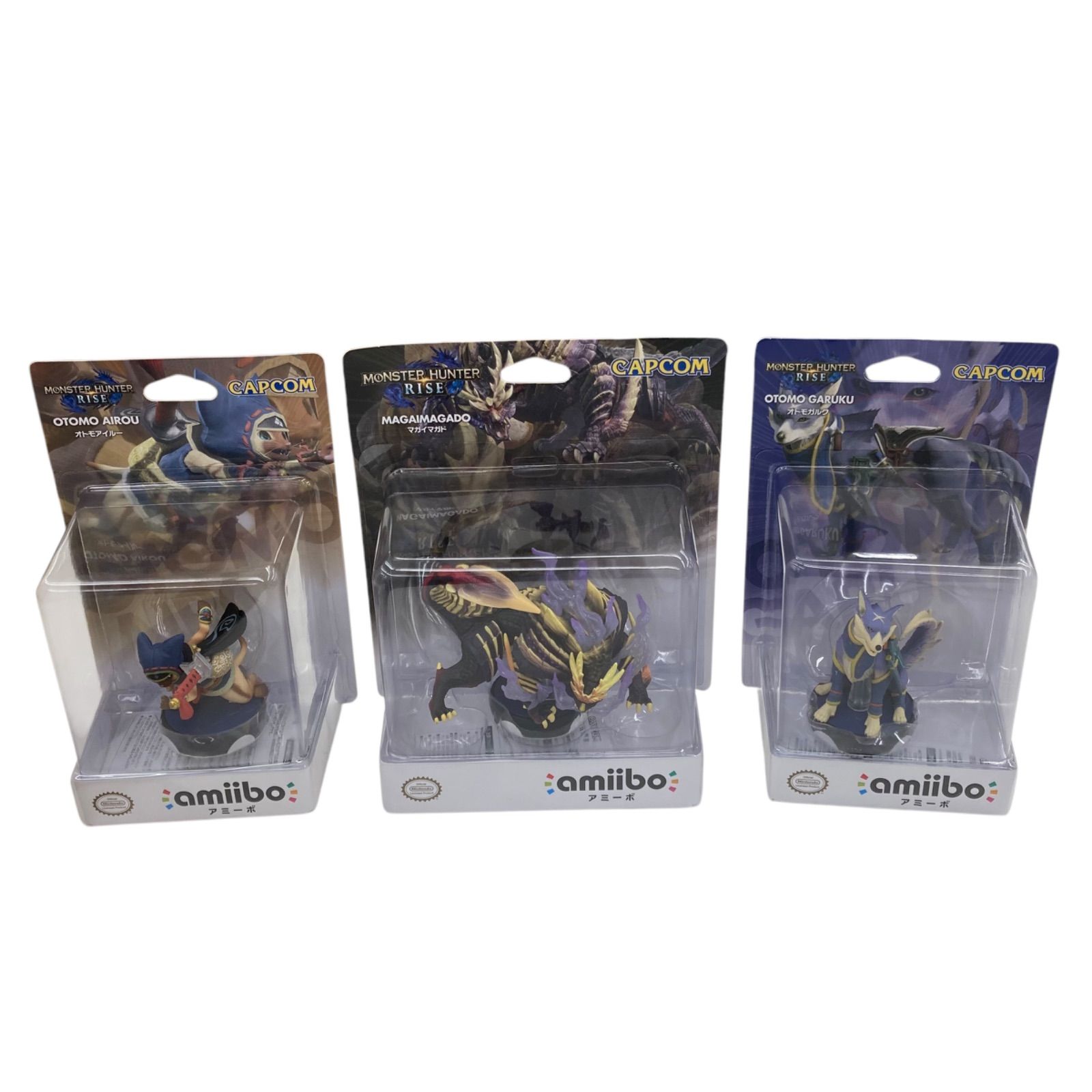 マガイマガド オトモガルク オトモアイルー amiibo 3体セット amiibo モンスターハンター 3体セット - メルカリ