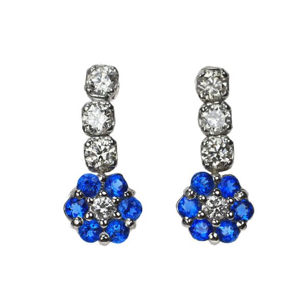 Pt900 アウイナイト　ダイヤモンド　ピアス 希少 Pt900 アウイナイト ダイヤモンド ピアス 0.18ct D0.28ct
