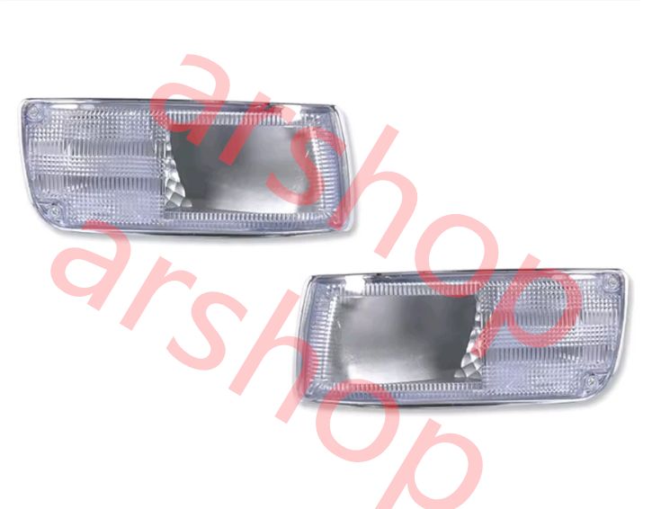 ②日産 フェアレディZ Z32 前期型 フロントバンパーウィンカーレンズ