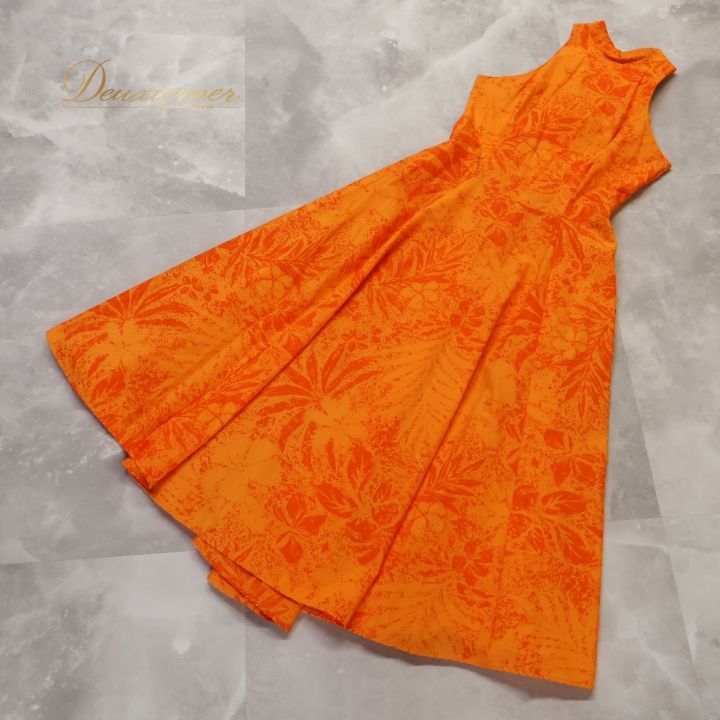 ハワイ フラ ドレス CC イエロー フラドレス Fashions ドレス
