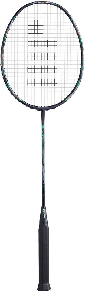 ゴーセン GOSEN バドミントン GRAVITAS 9.5SX ブラック バトミントン バドミントン ラケット オーバーサイズフェイス ワイドボディフレーム ハイエンドモデル BGV95SXBK ブラック