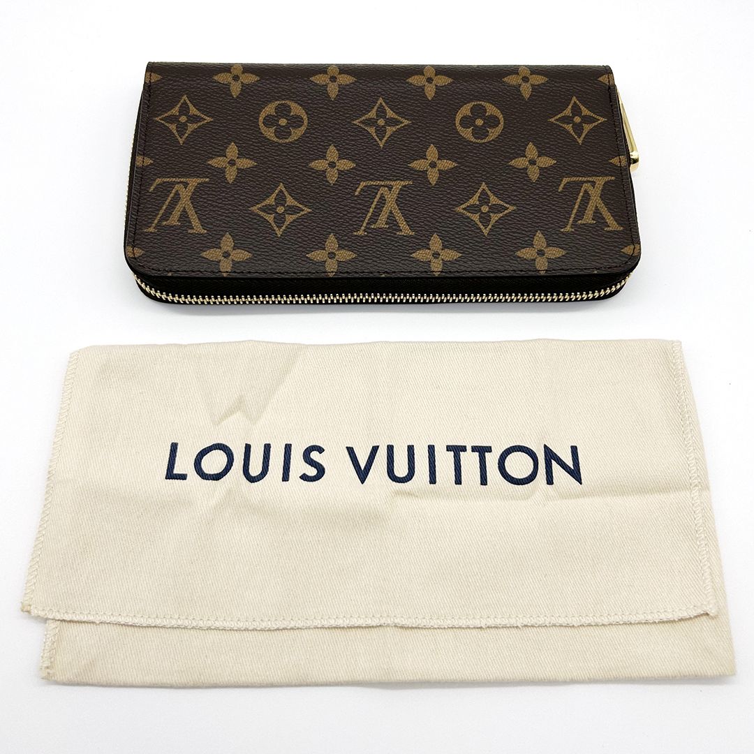 LOUIS VUITTON ルイヴィトン モノグラム ラウンドファスナー長
