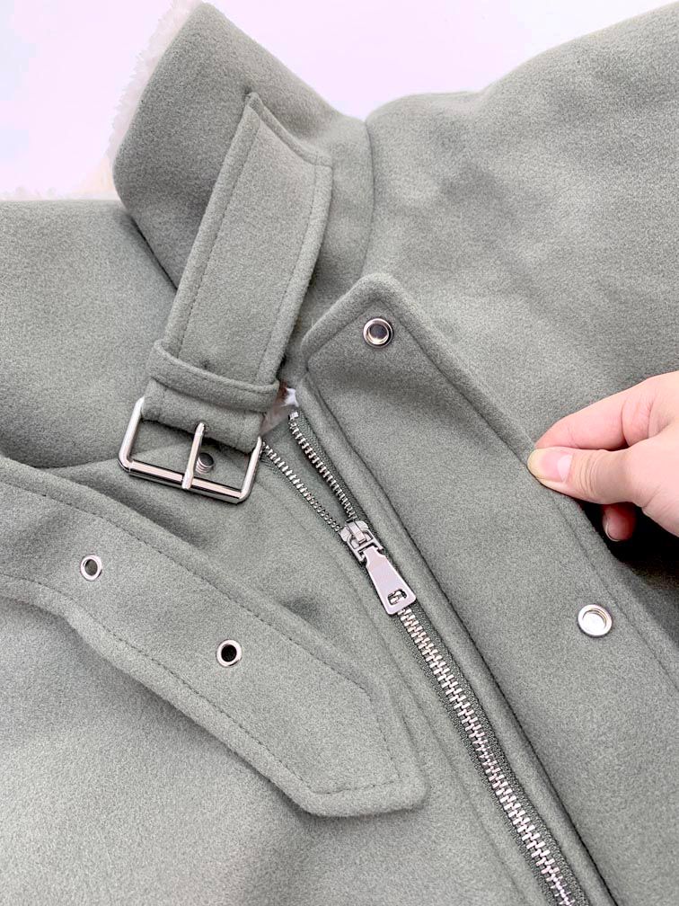 sizeS|グレイッシュカーキ