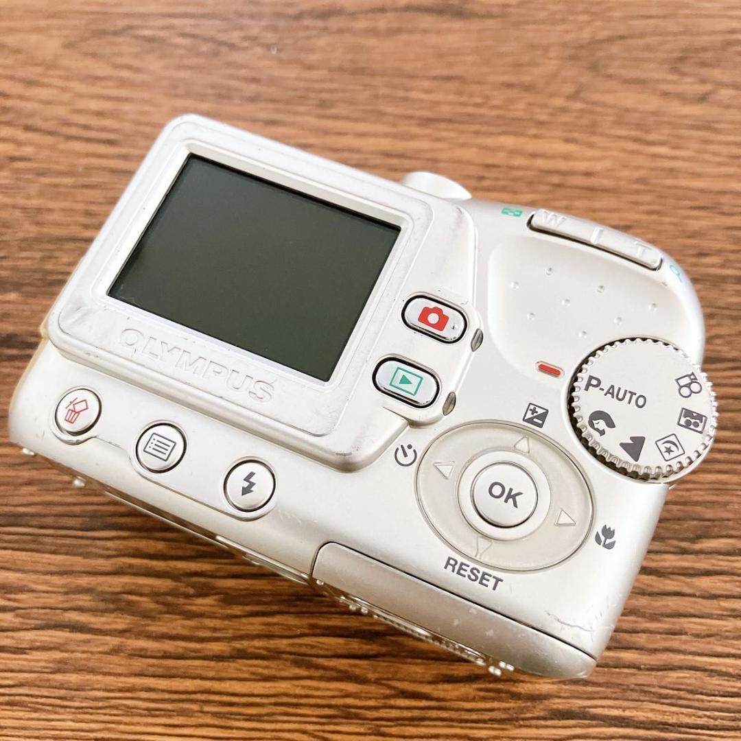 OLYMPUS CAMEDIA FE-110 コンデジ 動作確認済 単三電池稼働