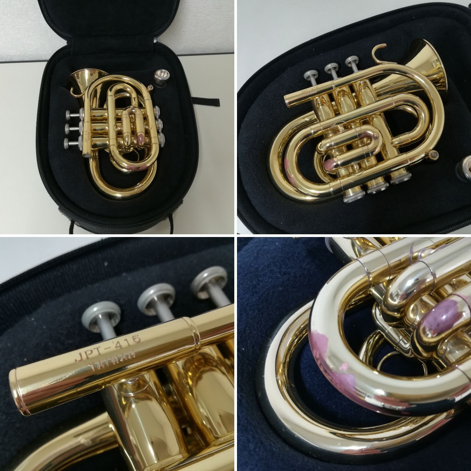 ジャンク扱い】jupiter JPT-416 ジュピター ポケット トランペット