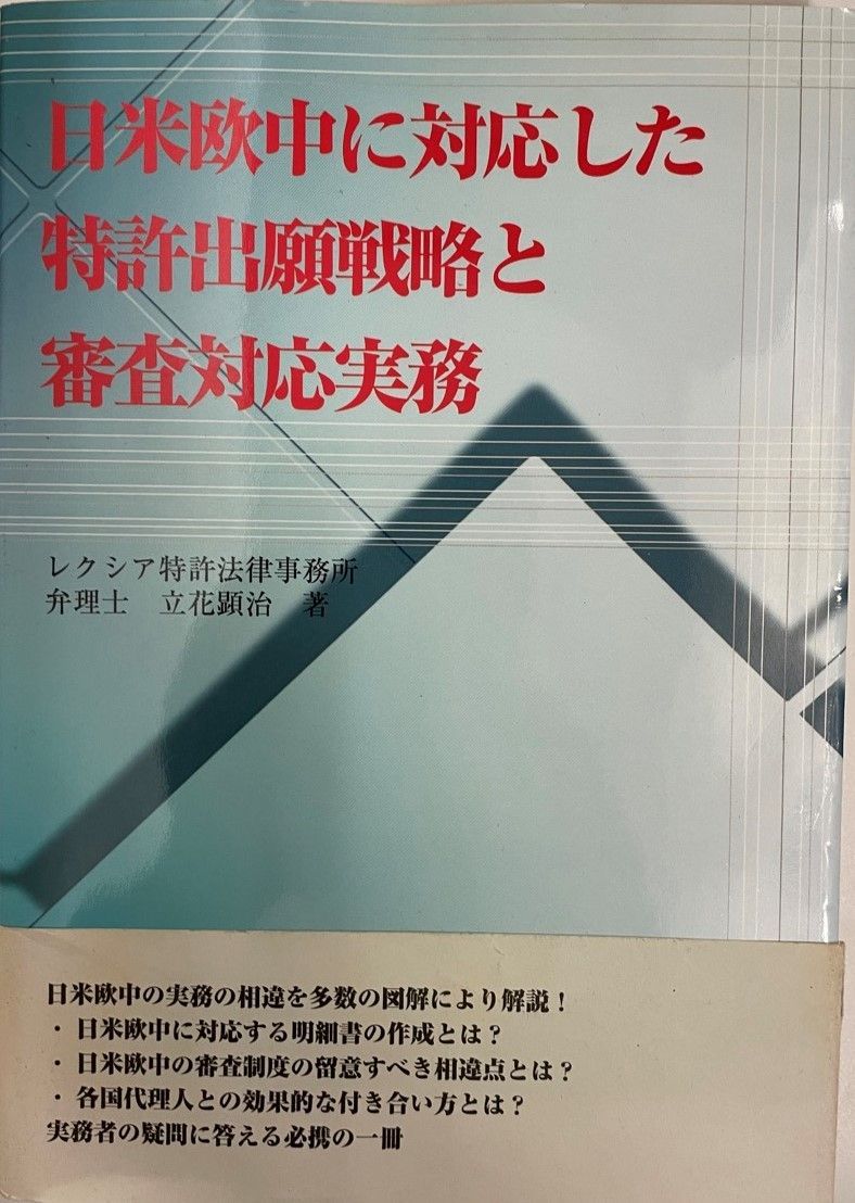 日米欧中に対応した特許出願戦略と審査対応実務 - メルカリ