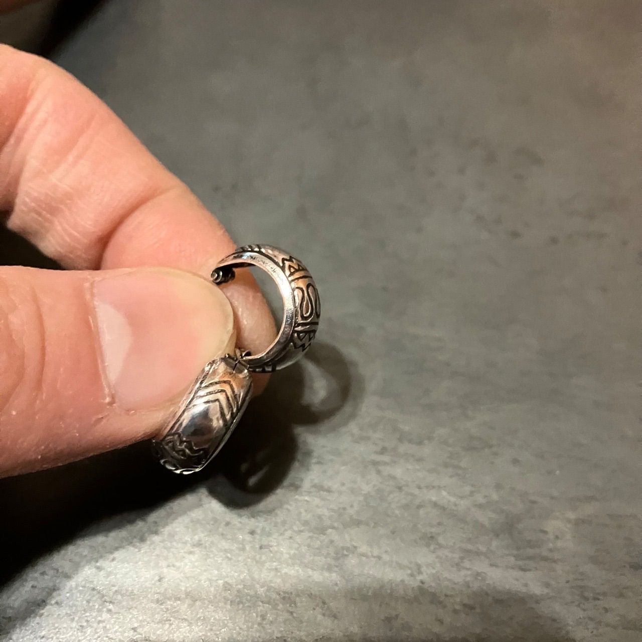 SILVER925 NATIVE DESIGN EARRINGS/シルバーピアス SILVER925 NATIVE DESIGN EARRINGS/シルバー/ピアス