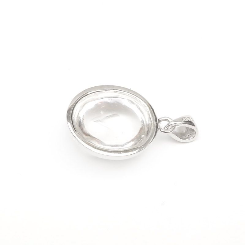 最安挑戦！ 水入り天然水晶 ペンダントトップ No.6【1点もの】 / 60-42 CQ アクセサリー