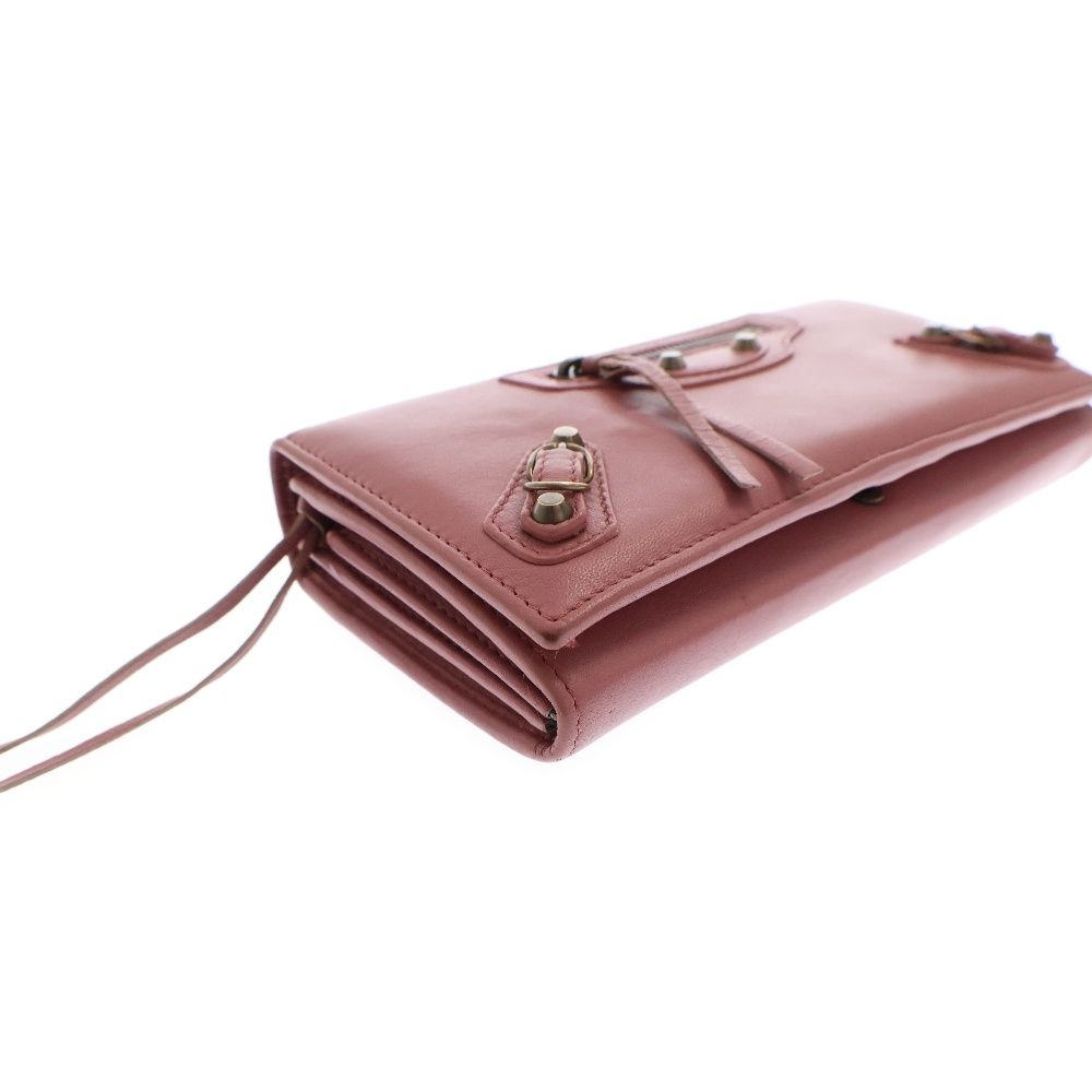 BALENCIAGA (バレンシアガ) 長財布 フラップ ウォレット レザー BALENCIAGA (バレンシアガ) 長財布 フラップ ウォレット レザー