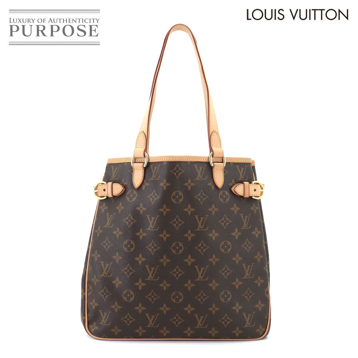 新品同様 ルイ ヴィトン LOUIS VUITTON モノグラム バティニョール ...