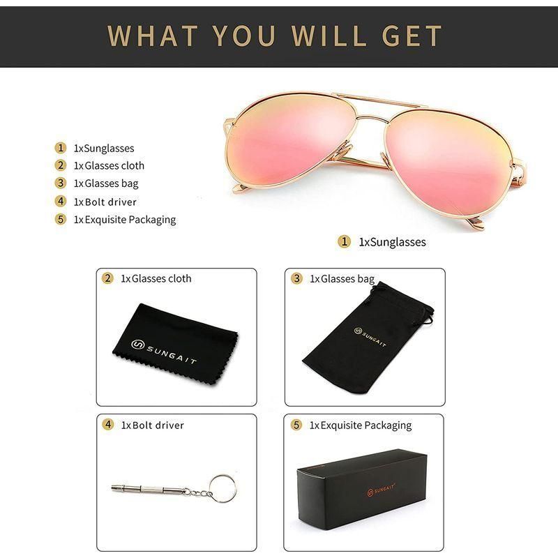 オーバーサイズ アビエーター