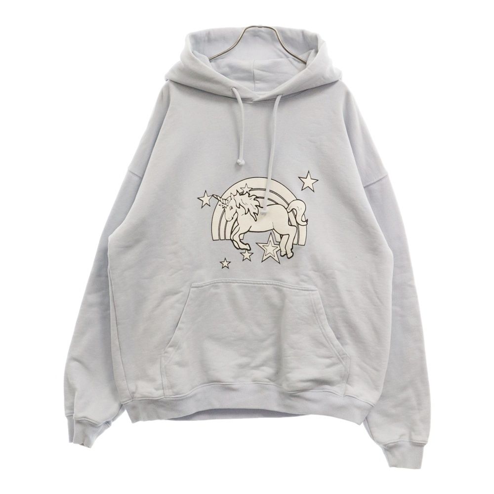 VETEMENTS (ヴェトモン) 21SS Blue Magic Unicorn Hoodie マジック
