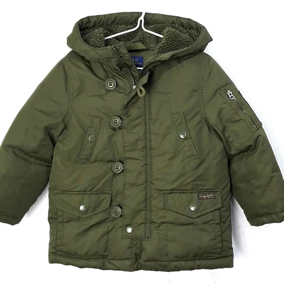 3T ポロ ダックダウン ダウン ブルゾン カーキ