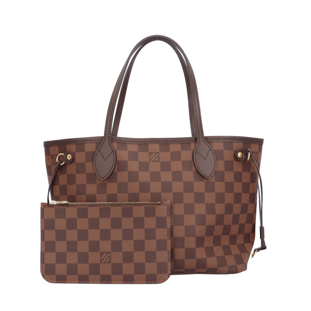 ルイヴィトン ネヴァーフルPM ダミエ トートバッグ ダミエキャンバス N41359 ブラウン レディース  LOUIS VUITTON  中古 ルイヴィトン  ルイ ヴィトン