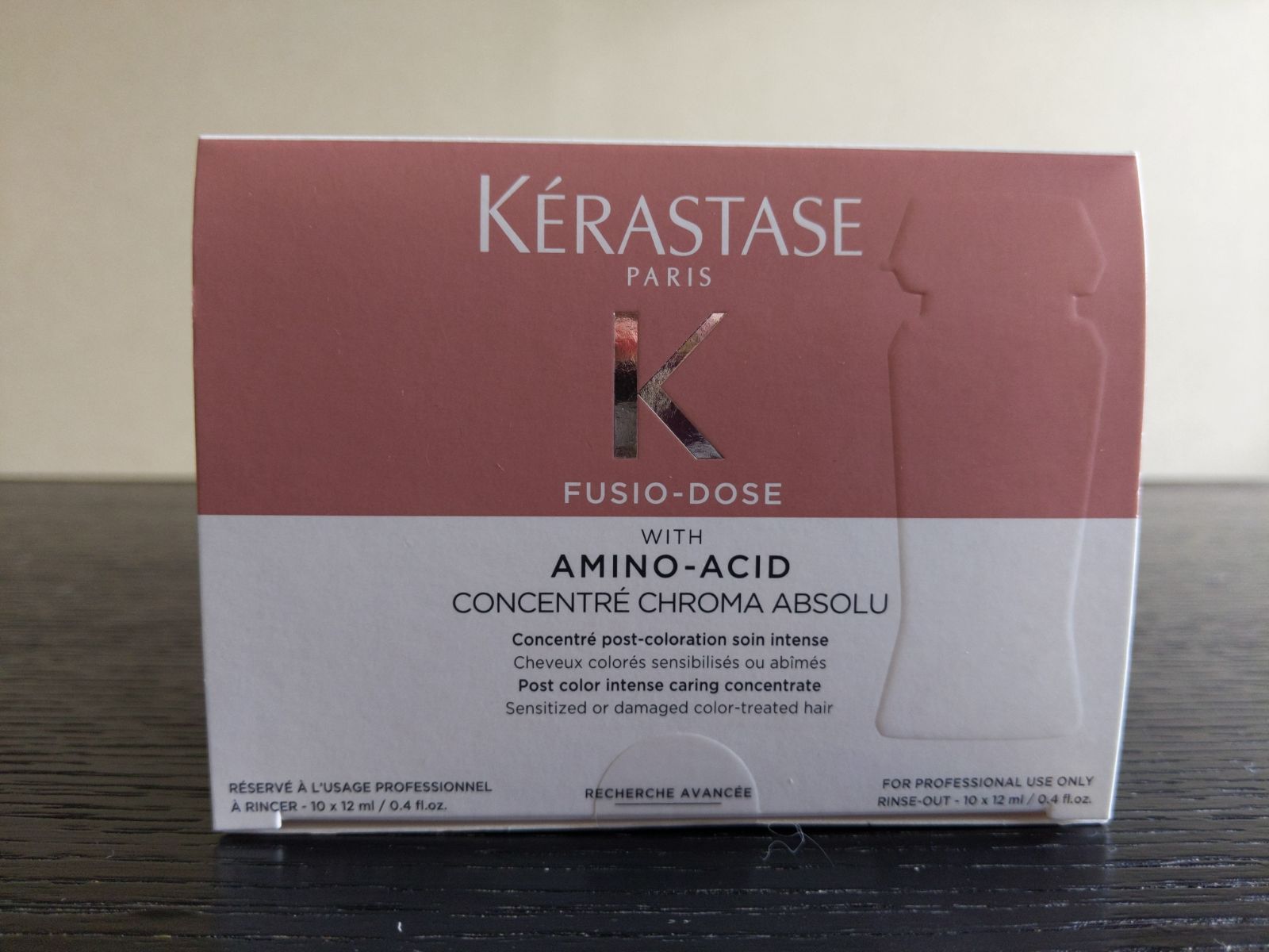 ケラスターゼ CA フュジオドーズクロマアブソリュコンサントレNR12ml×10 ケラスターゼ CA フュジオドーズクロマアブソリュコンサントレ