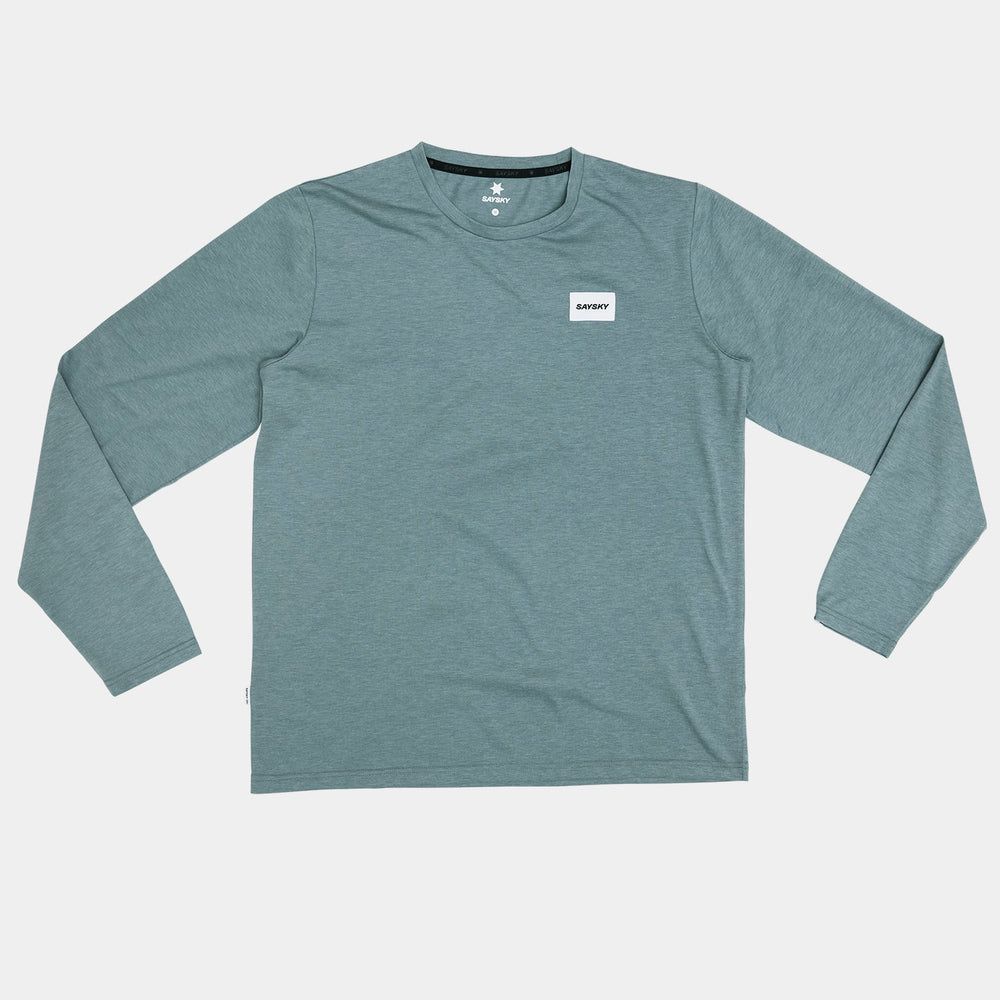 SAYSKY ランニング モーションTシャツ ロングスリーブ OMRLS51c2015 Clean Motion Long Sleeve - Blue メンズ
