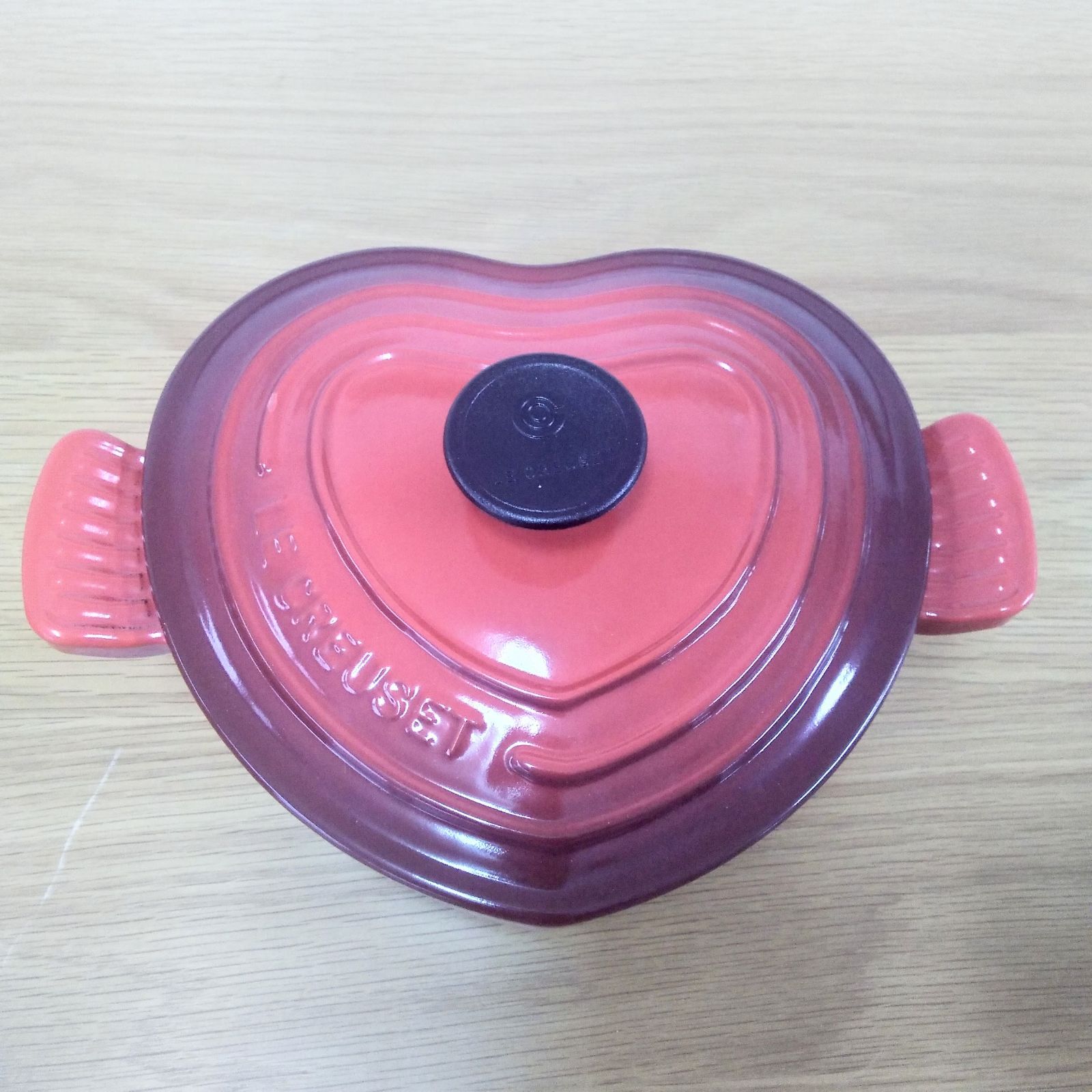 970】<<新品未使用>>ルクルーゼココットダムール レッド チェリー