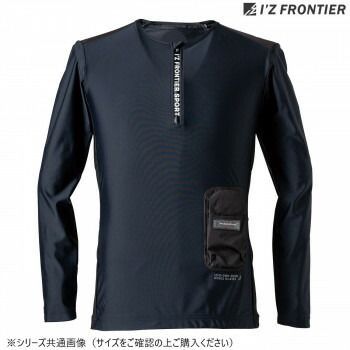 アイズフロンティア 長袖インナー 冷却ペルチェセット 05 ブラック M PS122
