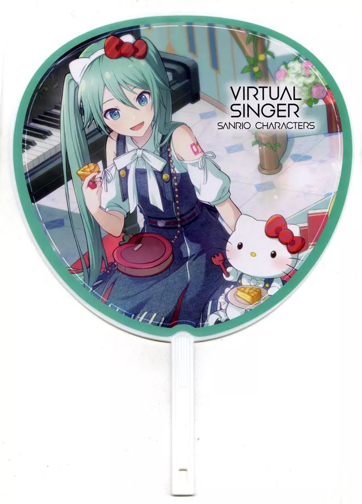 セガラッキーくじ　カラフルステージ　初音ミク　サンリオキャラクターズ　うちわ コラボイラストのくじとコンテンツプリントが同日発売！セガ