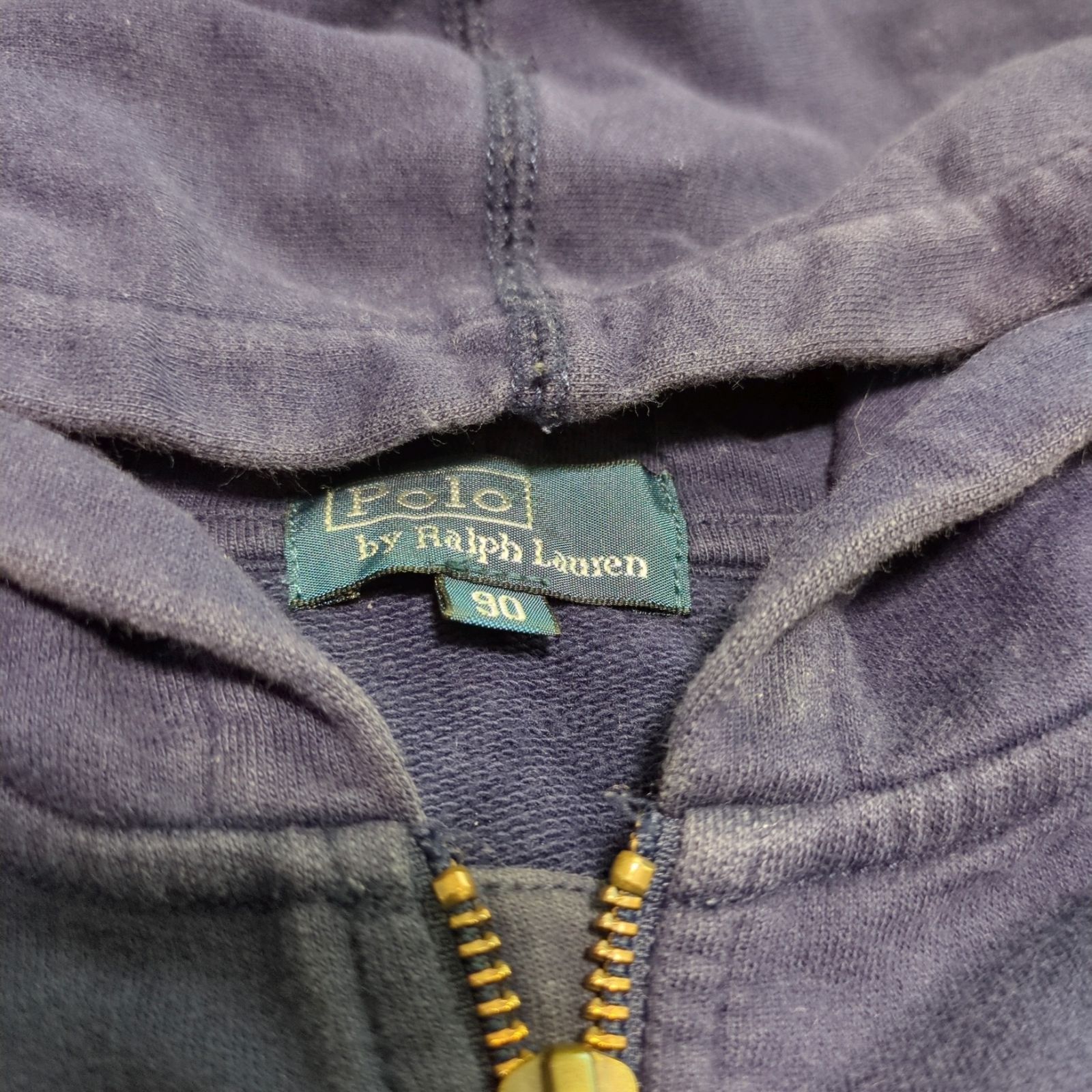 90s ラルフローレン ポニーロゴ刺繍 ジップ パーカー 90s Ralph Laurenラルフローレン ジップアップパーカー ポニー