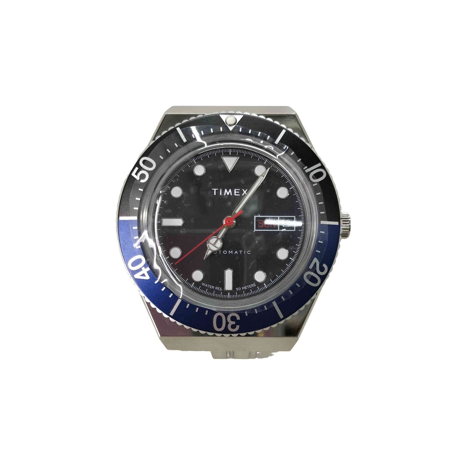 本日のみ値下げ　タイメックス　M79 青黒　自動巻　未使用品 タイメックス TIMEX Q TIMEX M79 オートマチック 自動巻 40mm