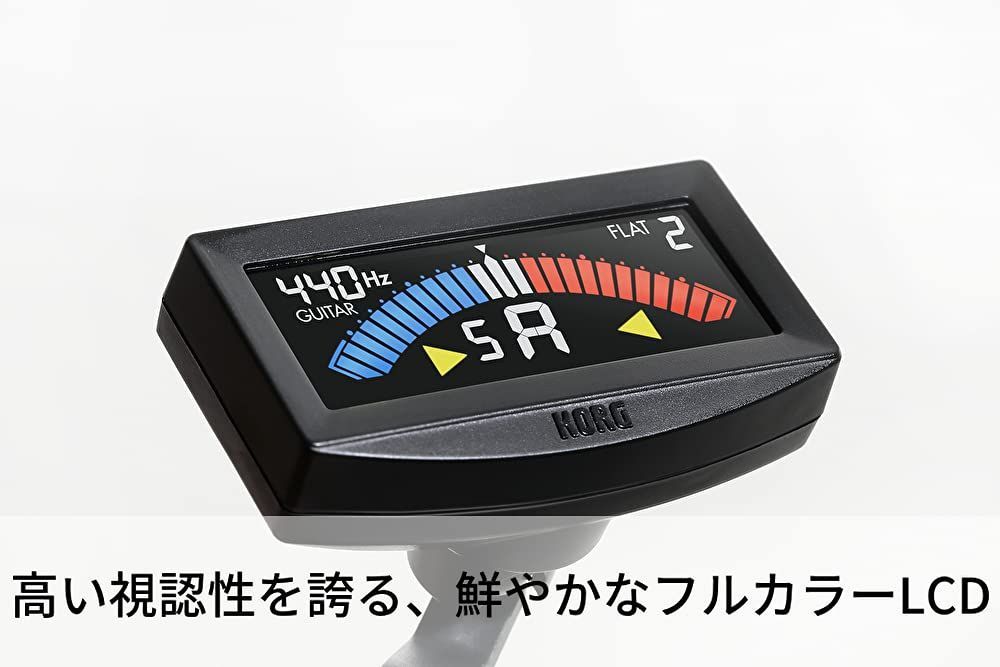 交換無料！ 器材 未開封KORG チューナー AW-2GKWクリップチューナー