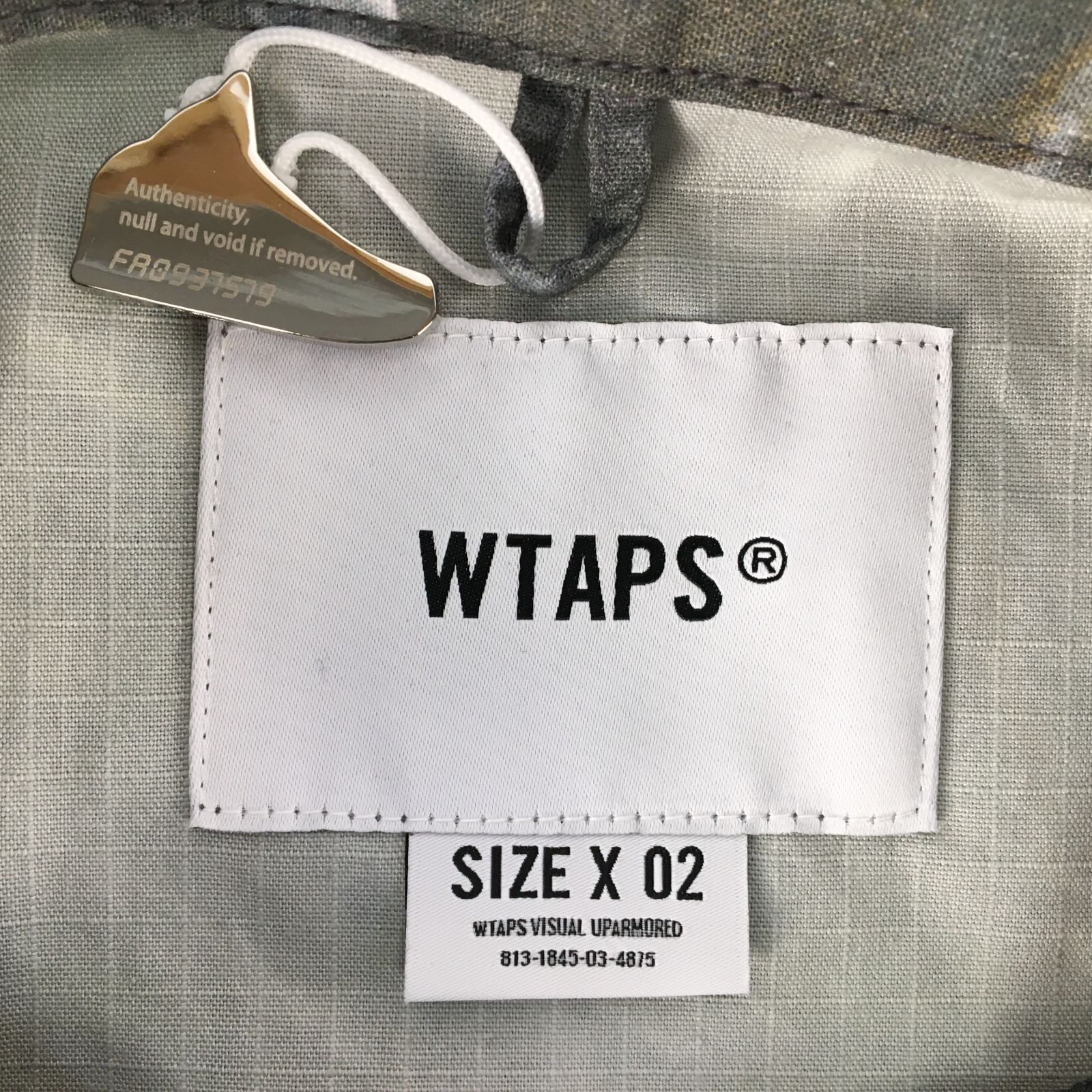 ダブルタップス WTAPS ジャングルシャツ JMOD 02 / LS / COTTON